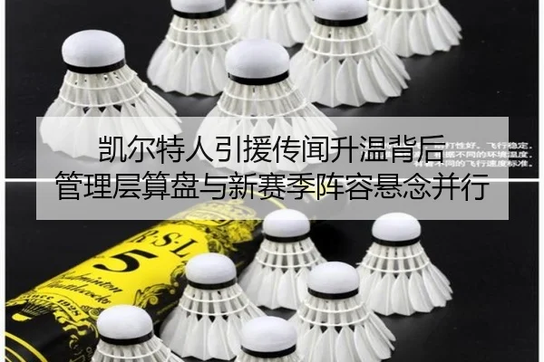 凯尔特人引援传闻升温背后 管理层算盘与新赛季阵容悬念并行